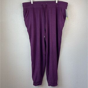 NWT Purple Sweatpants Size 3X